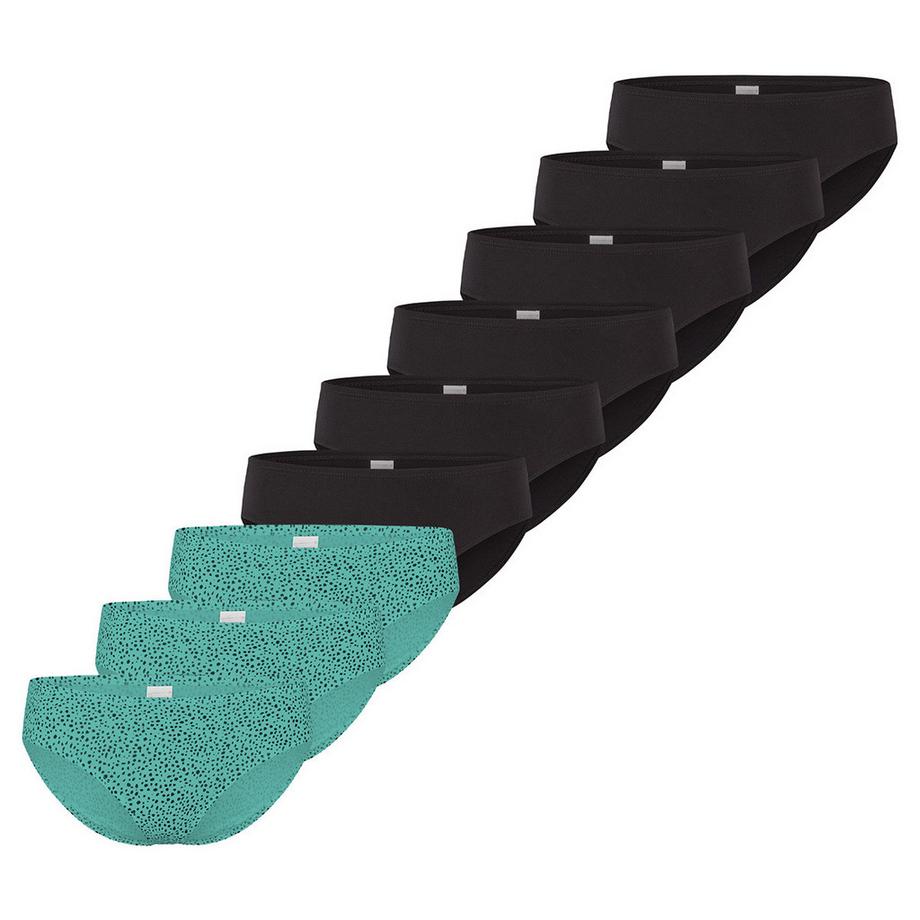 Schiesser Teens Girls 95/5 Cotone Biologico Confezione da 9 Slip  