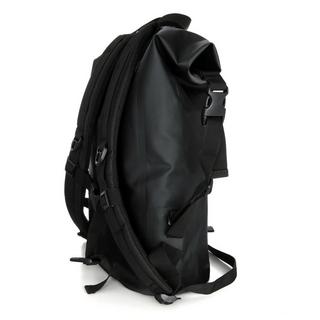 YEAZ  STOCKHOLM Wasserfester Rucksack schwarzes Logo 