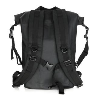 YEAZ  STOCKHOLM Wasserfester Rucksack schwarzes Logo 