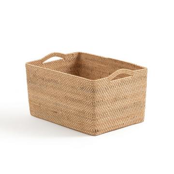 Panier de rangement en rotin L50 cm Sorong