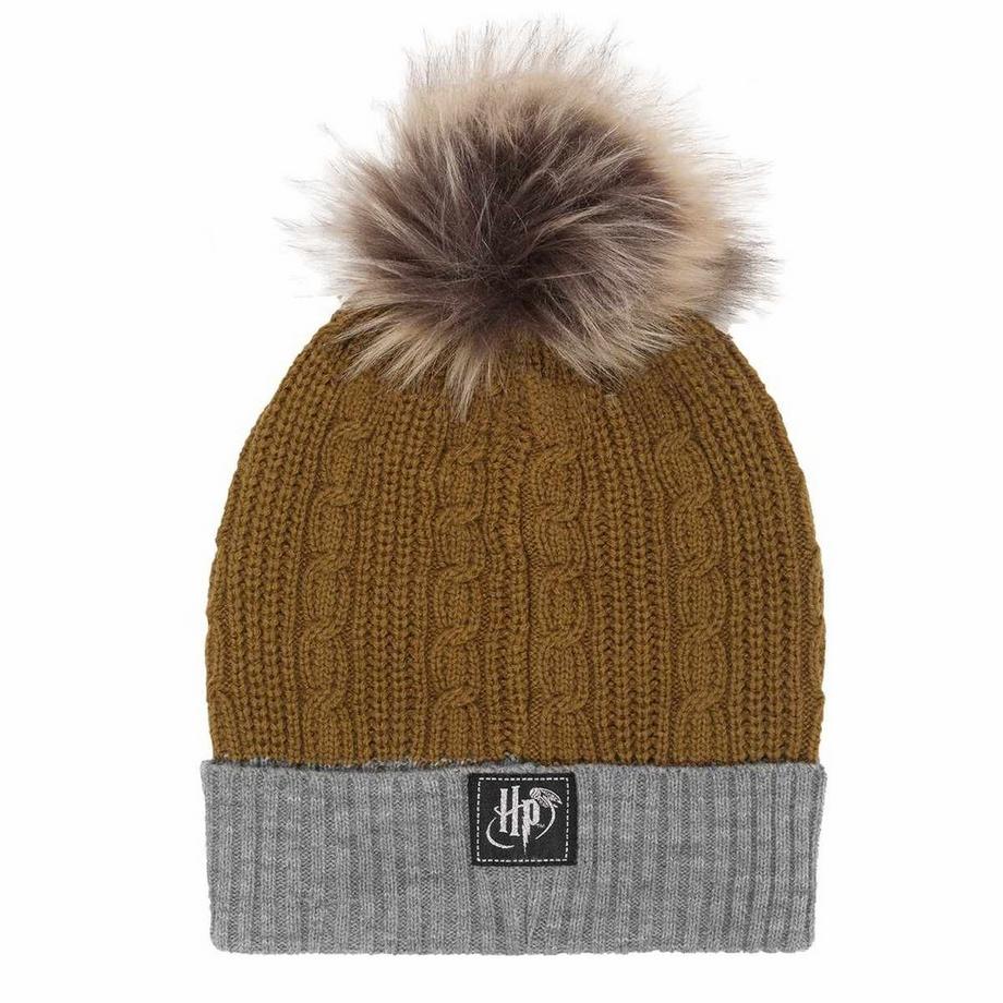 Harry Potter Hufflepuff Bommelmütze  