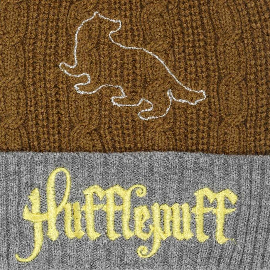 Harry Potter Hufflepuff Bommelmütze  