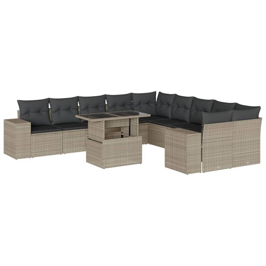 VidaXL Garten sofagarnitur poly-rattan  