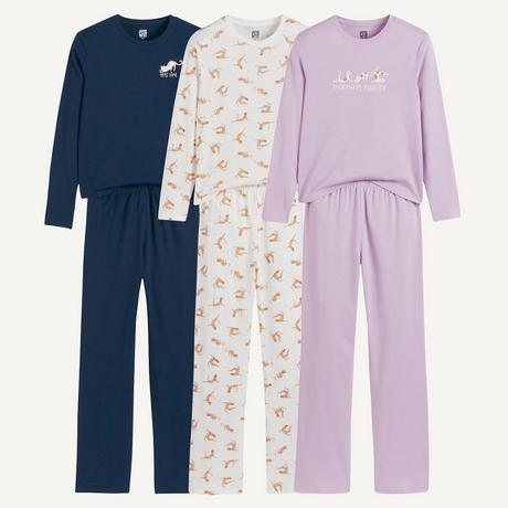 La Redoute Collections  3er-Pack Pyjamas 