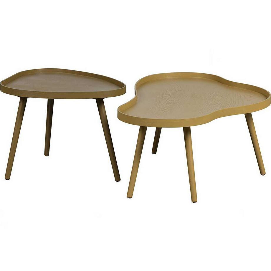 mutoni Table d'appoint Mae sepia 61x50  
