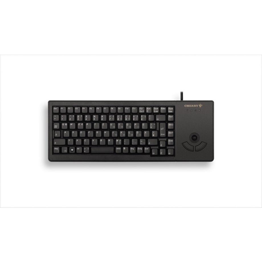 Cherry  XS G84-5400 TRACKBALL Kabelgebundene Tastatur, USB, Schwarz (QWERTZ - DE) 