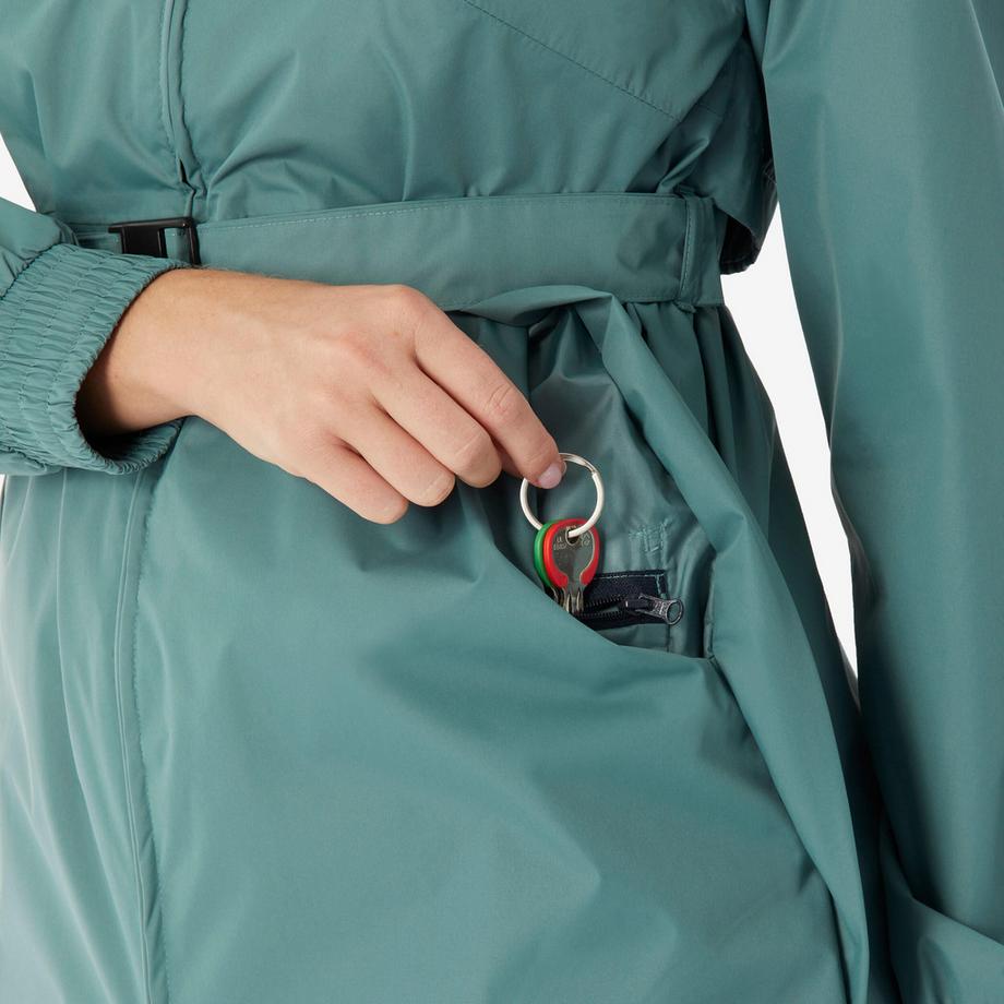 QUECHUA Raincut Lange Regenjacke  