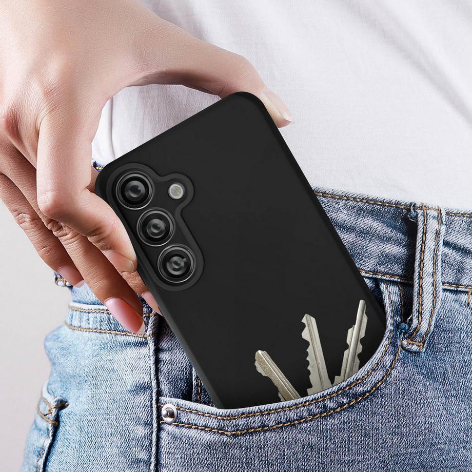 Avizar  Handyhülle Samsung S24 Schwarz 