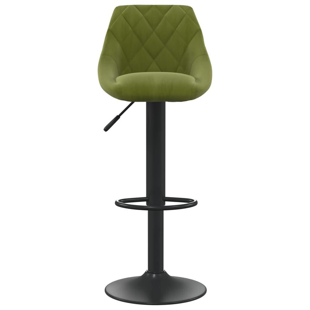 VidaXL Tabouret de bar velours  