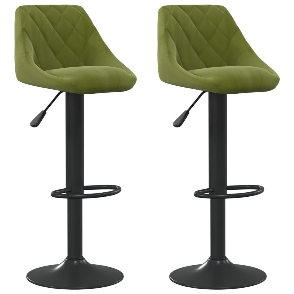 VidaXL Tabouret de bar velours  