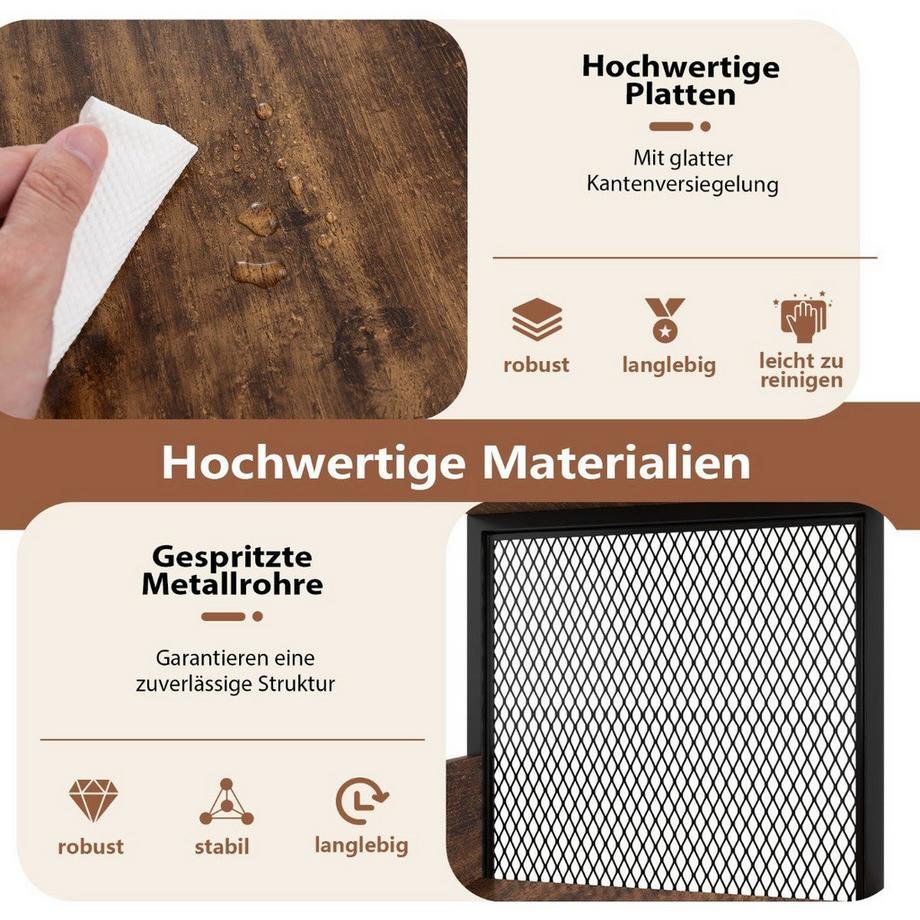 Northix Vinylständer, 3-stufig, 300 Alben  