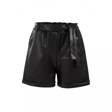 Short paperbag de simili cuir fille