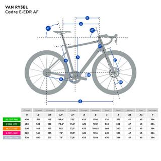 VAN RYSEL  Rennvelo E-EDR AF Shimano 105 Di2 2×12S 