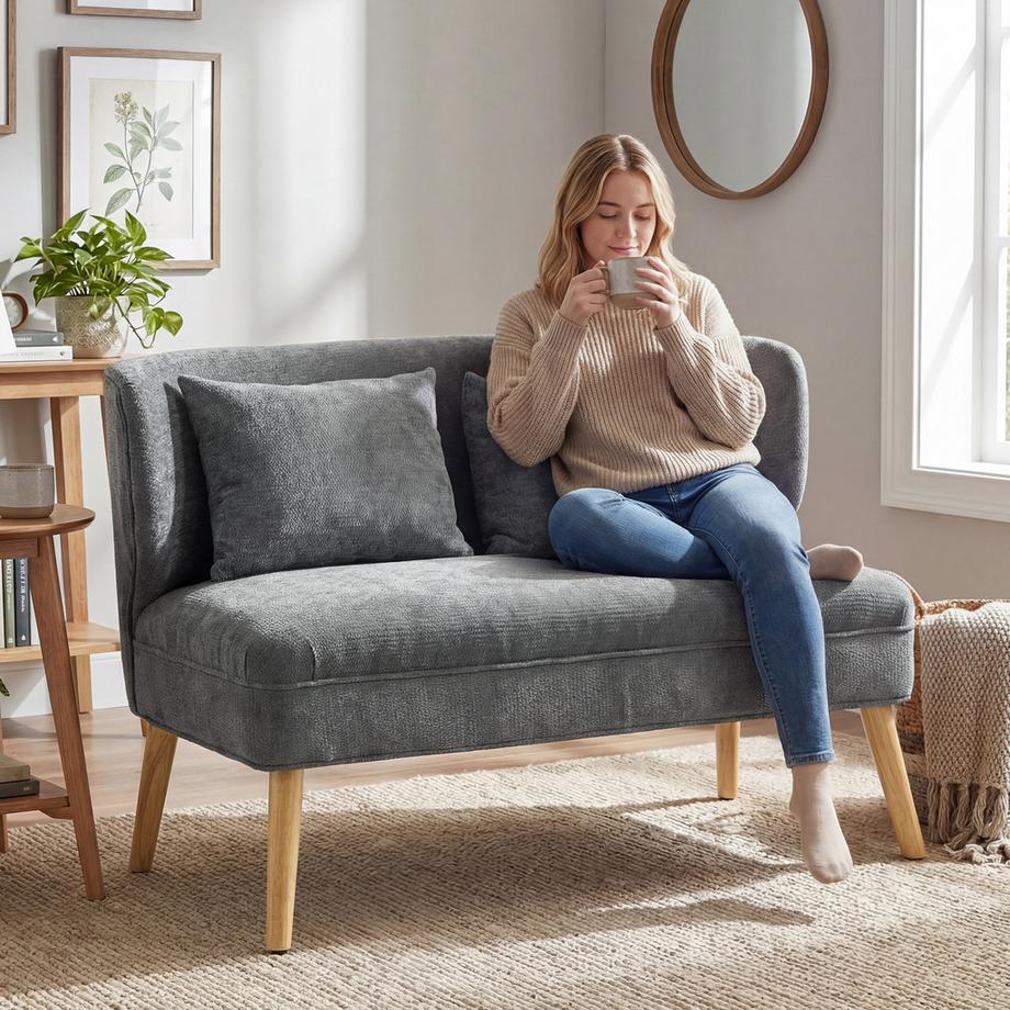 HOMCOM canapé 2 places  