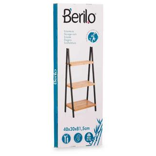 Berilo Etagère de salle de bain - Bambou et pin  