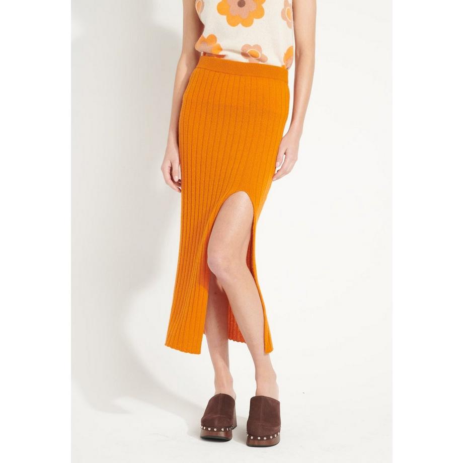 Studio Cashmere8 AVA 13 Gonna lunga con spacco  