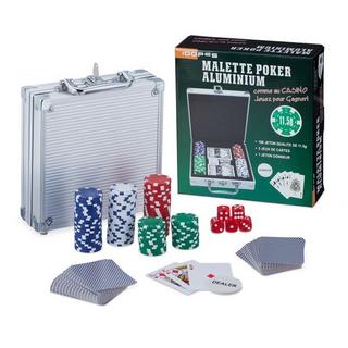 B2X  Mallette de poker avec 100 jetons 