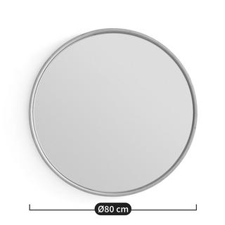 La Redoute Intérieurs Miroir rond plaqué chêne Ø80 cm  