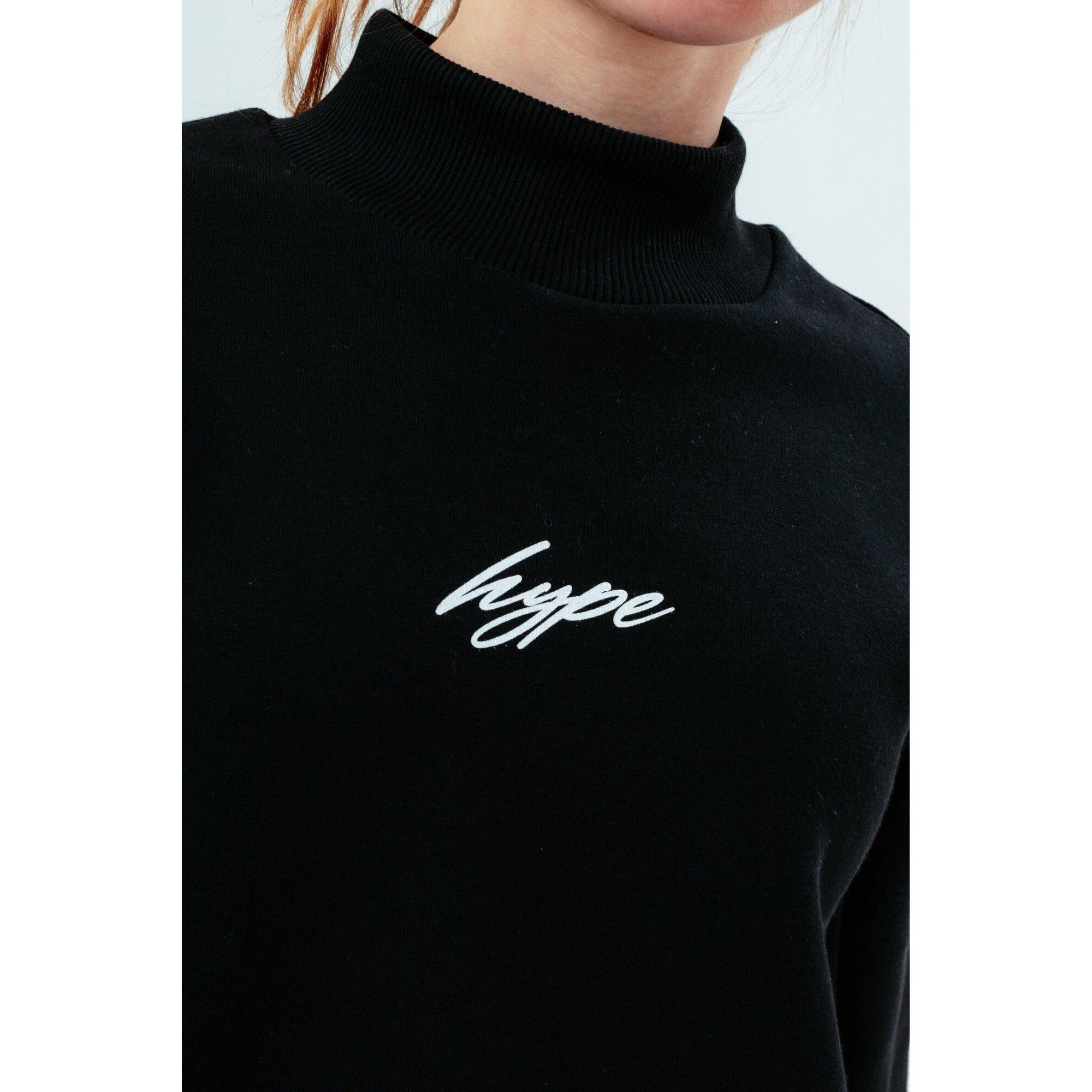 hype  Leopard Panel Kurzes Sweatshirt 