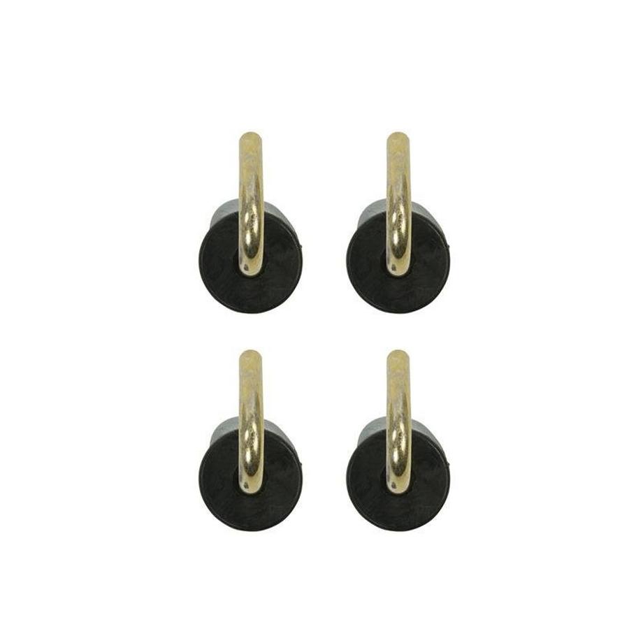 Pricenet  Zeltstangenzapfen gebogen 25 mm, 4 Stück im Blister 