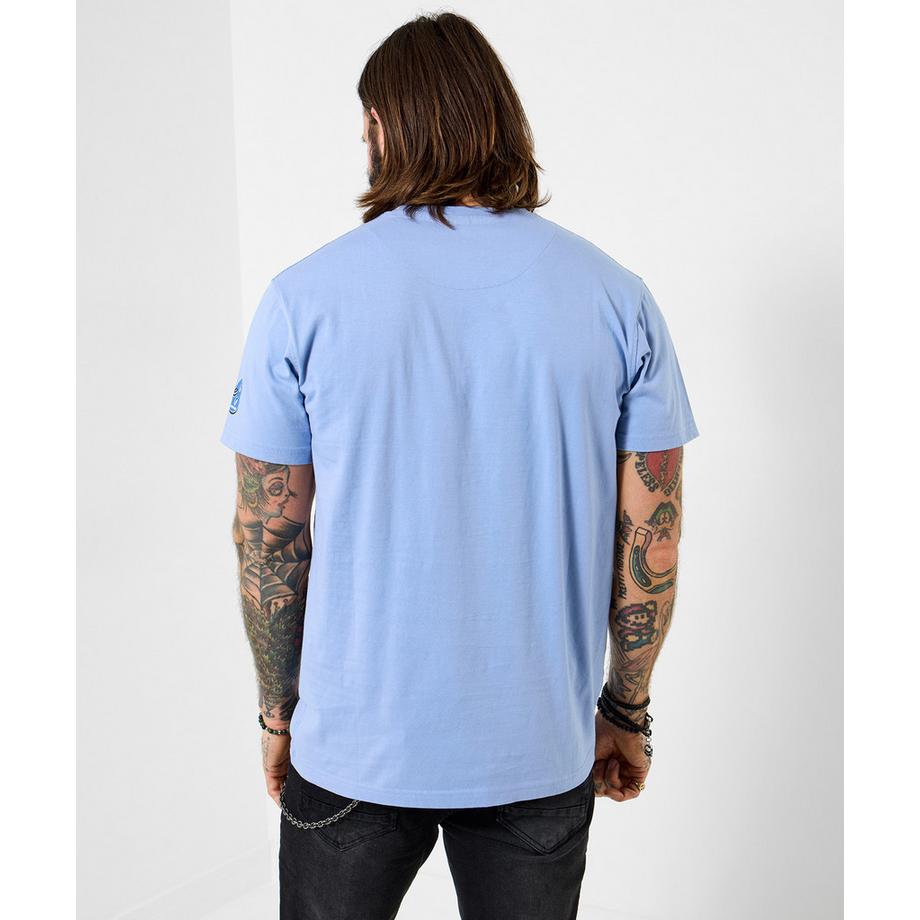Joe Browns T-Shirt mit skizziertem Motorradmotiv  