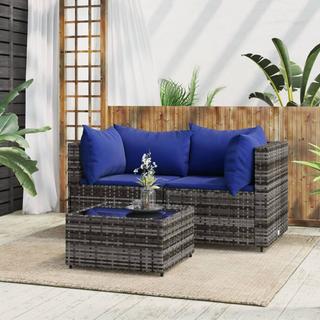 VidaXL Garten lounge set poly-rattan  