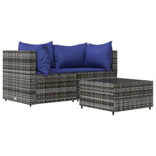 VidaXL Garten lounge set poly-rattan  