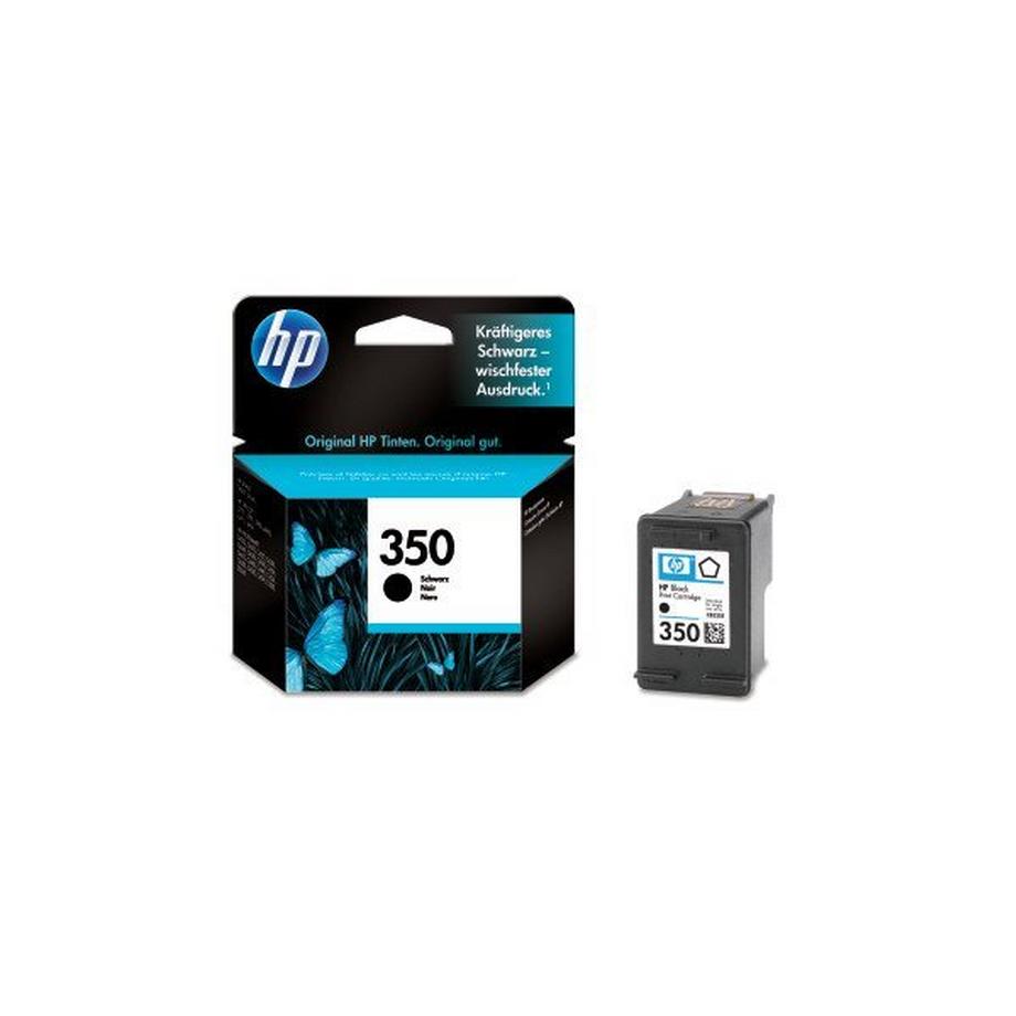 Hewlett-Packard  HP Tintenpatrone 350 schwarz CB335EE OfficeJet J 5780 200 Seiten 