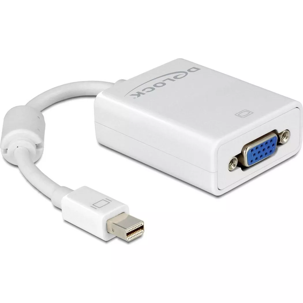 DeLOCK Adapter mini Displayport / VGA FM 0.18 m VGA (D-Sub) White