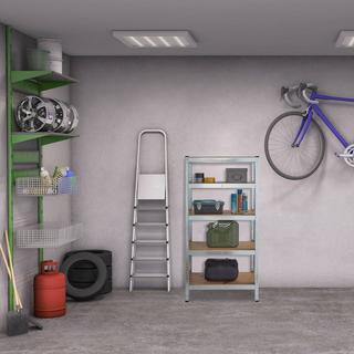 B2X Étagère de rangement à 5 étagères  