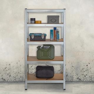 B2X Étagère de rangement à 5 étagères  