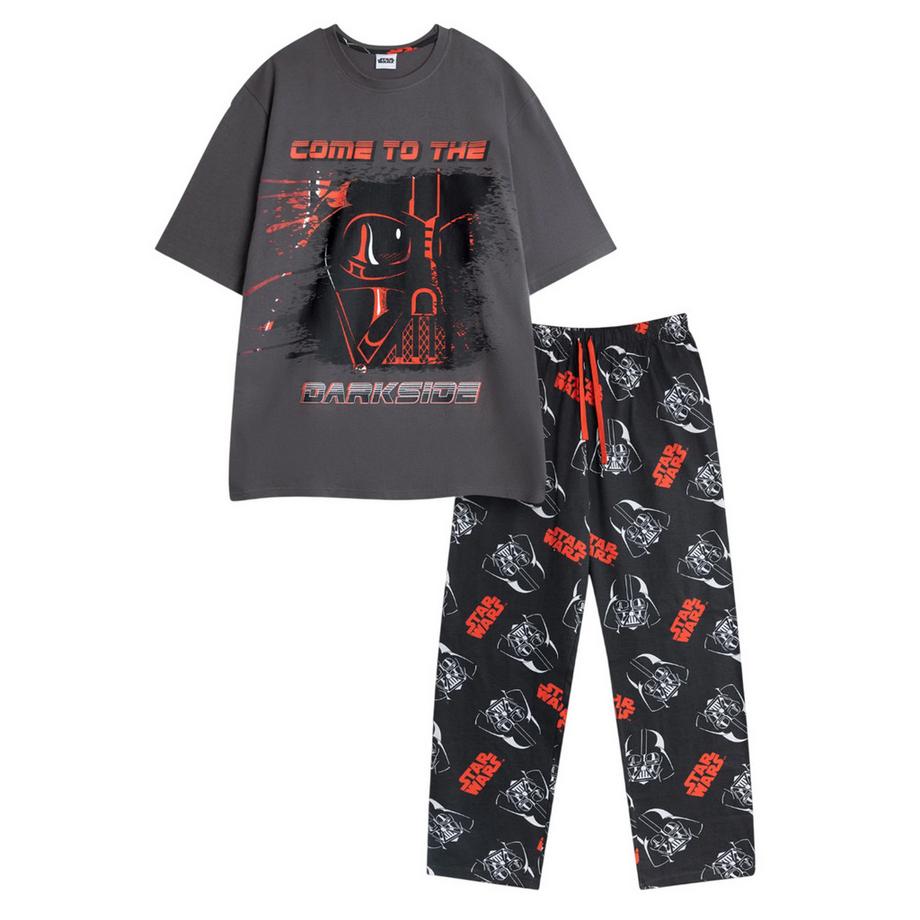 Set Pigiama Lungo Darth Vader Maniche Corte