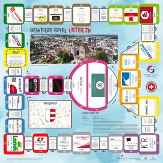 GEWERBE-SPIEL  Brettspiel USTER ZH Neuauflage (Deutsch) 