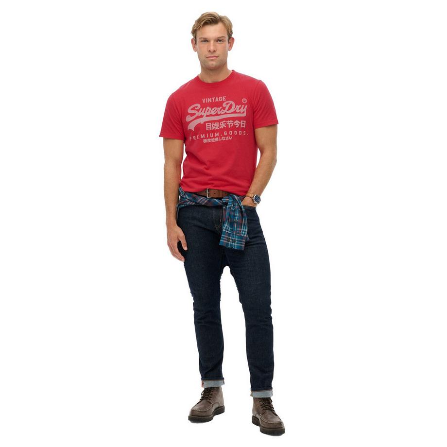 Superdry T-shirt Classic Pack de 1 Coupe confortable  