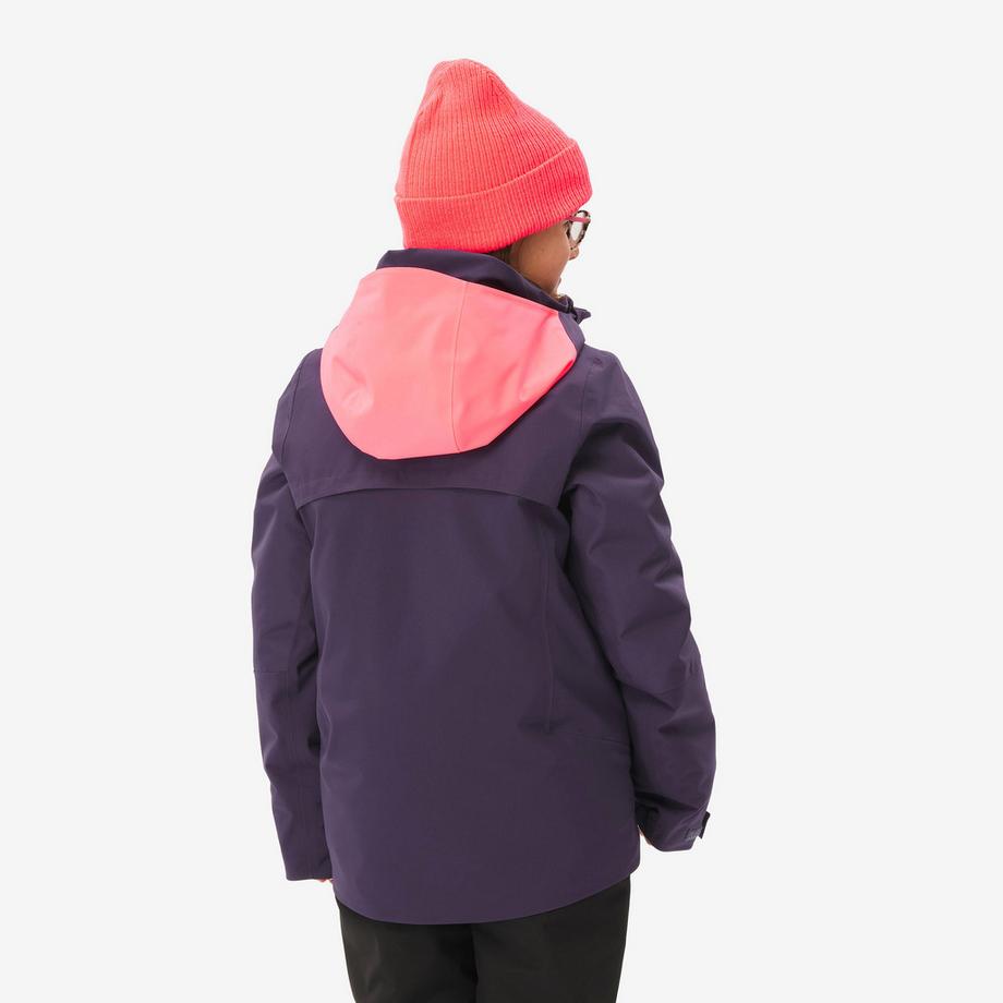 WEDZE  Ski Jacke Maedchen warm wasserdicht Polyester 