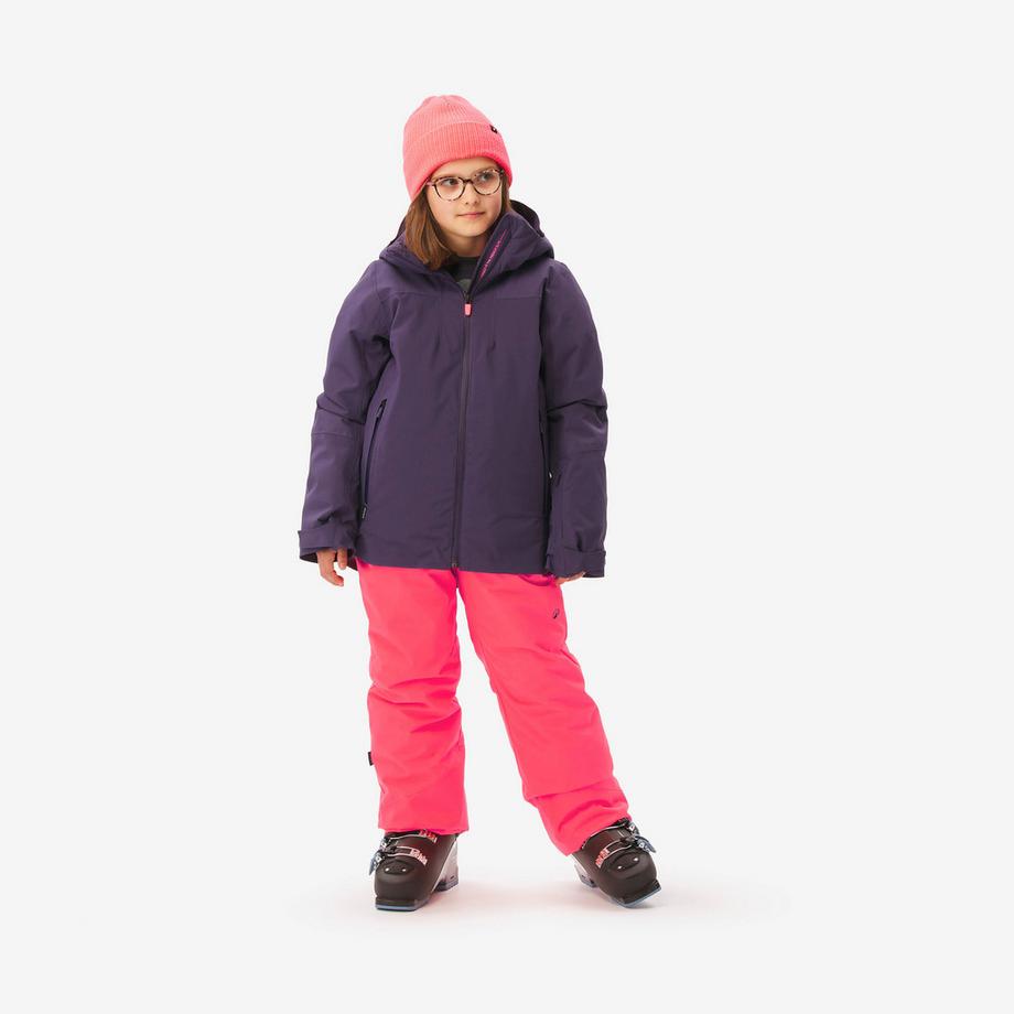 WEDZE  Ski Jacke Maedchen warm wasserdicht Polyester 