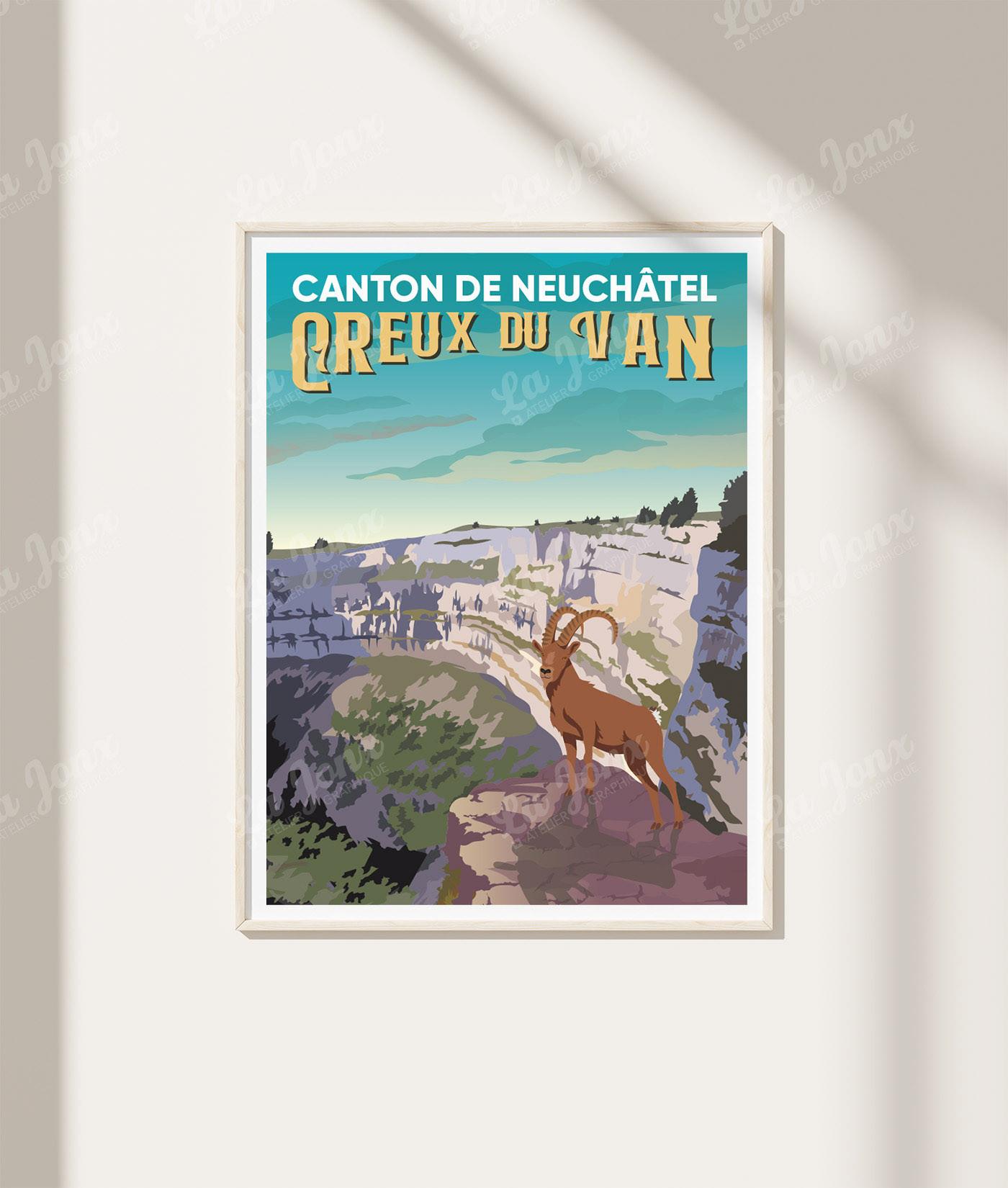 La-Jonx Affiche de Creux-du-van  