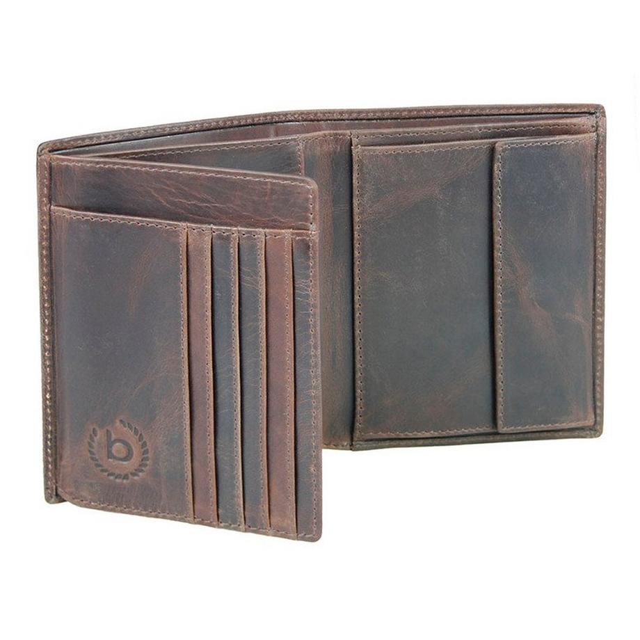 BUGATTI Romano RFID Portafoglio formato verticale con patta  