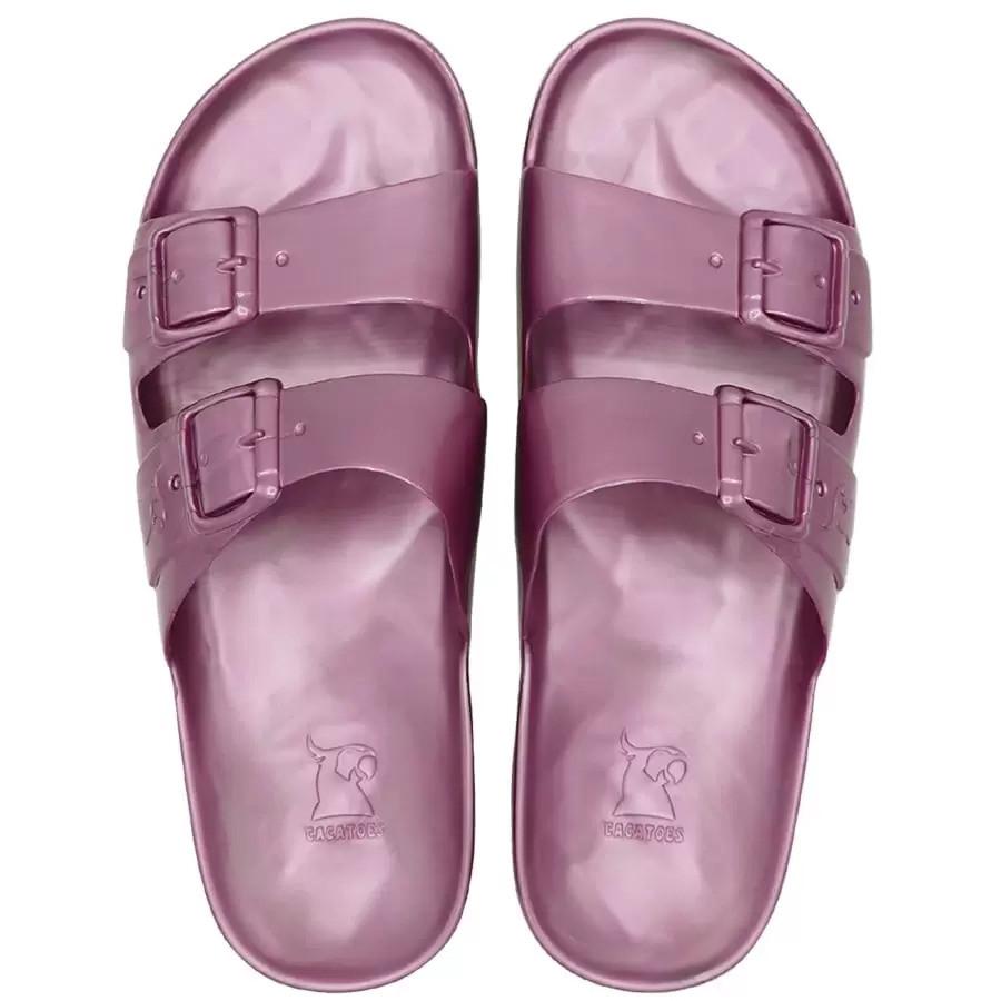 CACATOES  sandales fille anjo metallic 