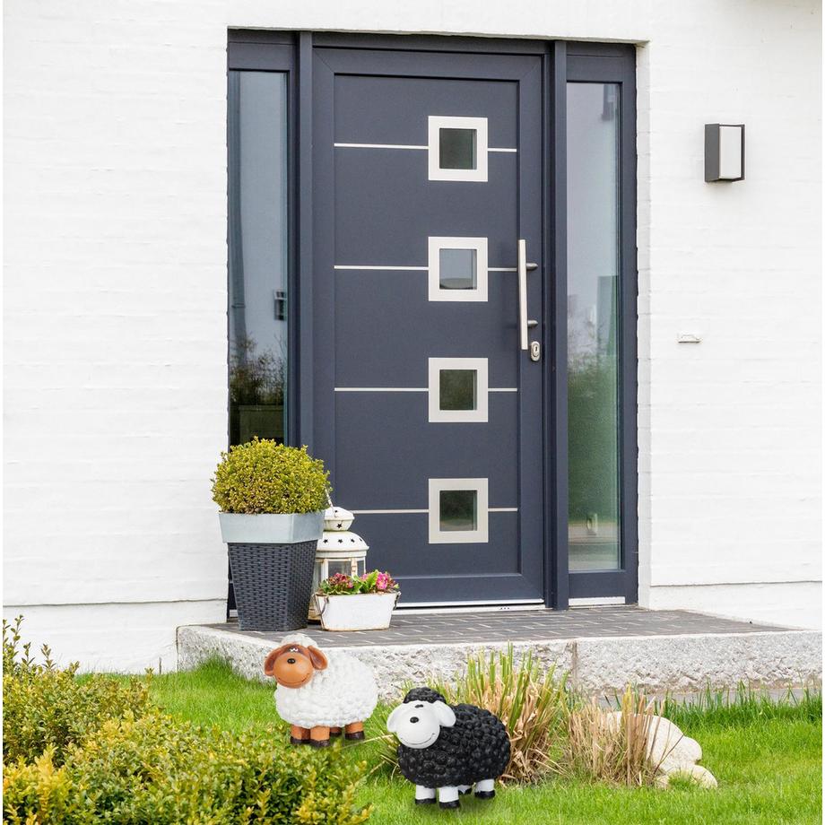 B2X  Gartenfigur Schaf 