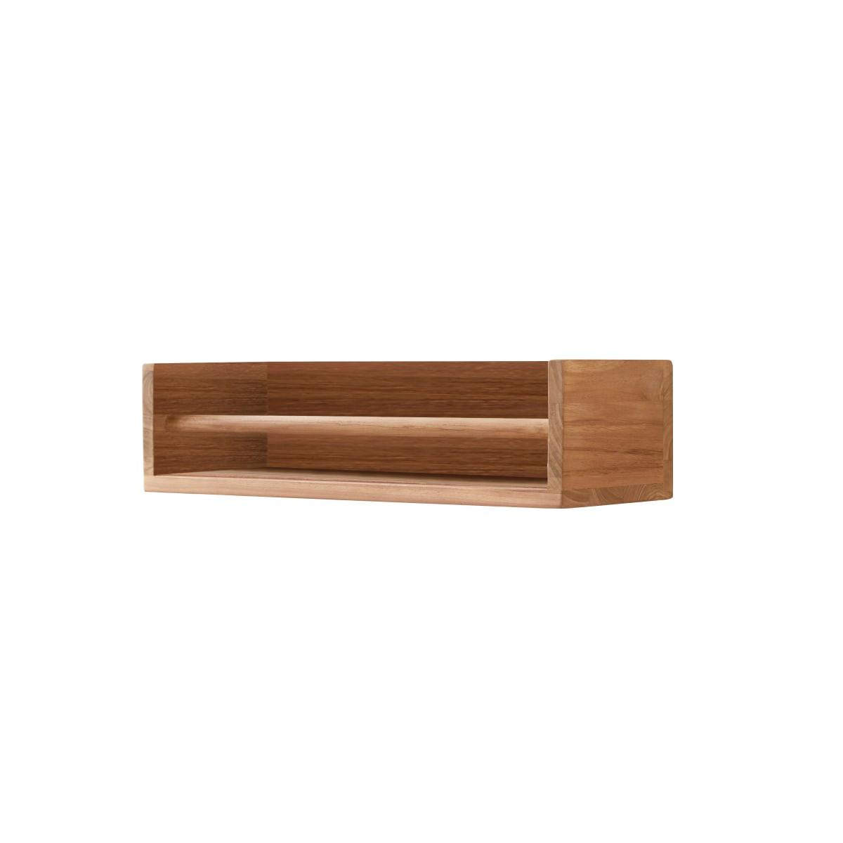 Tikamoon Wandregal aus Teak massiv für Kinder 60 cm Ugo  