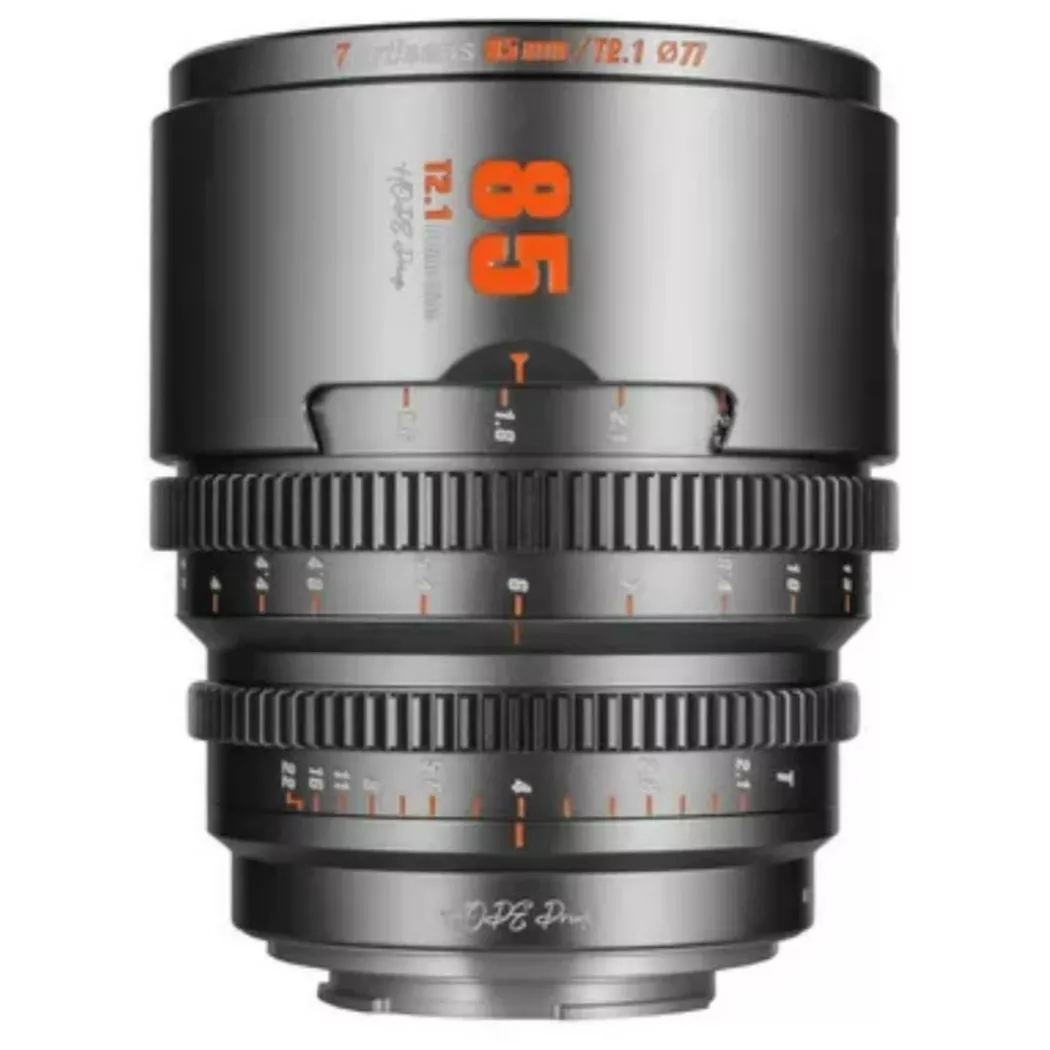7ARTISANS - 7Artisans 85mm T2.1 Prime Cine (Canon RF) Titan, 85 mm