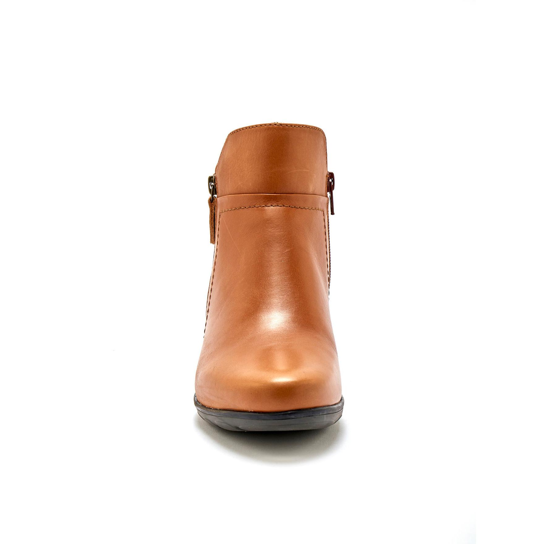 Pédiconfort  bottines à double zip avec aérosemelle 