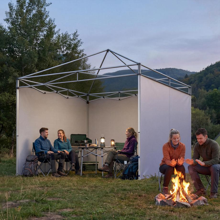 Outsunny Seitenteile für Pavillon  