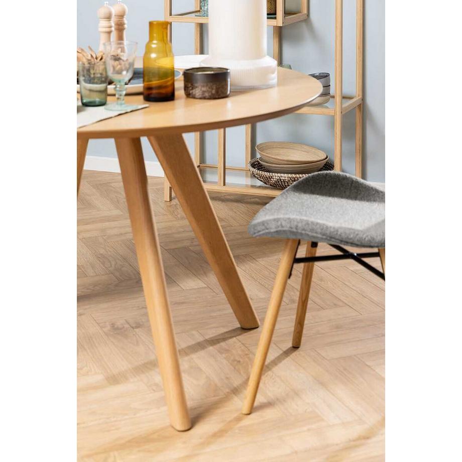 mutoni Chaise de salle à manger Norway grise (1 pièce)  