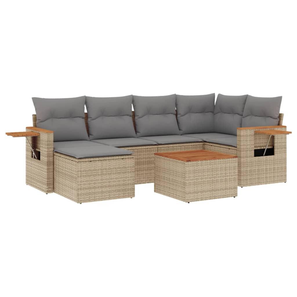 VidaXL Garten sofagarnitur poly-rattan  