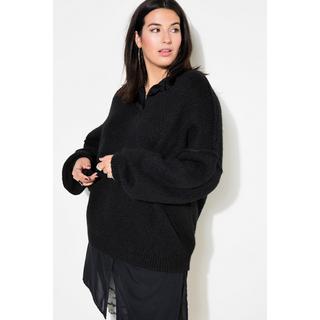 Studio Untold  Pull oversized, col V, manches longues et amples 