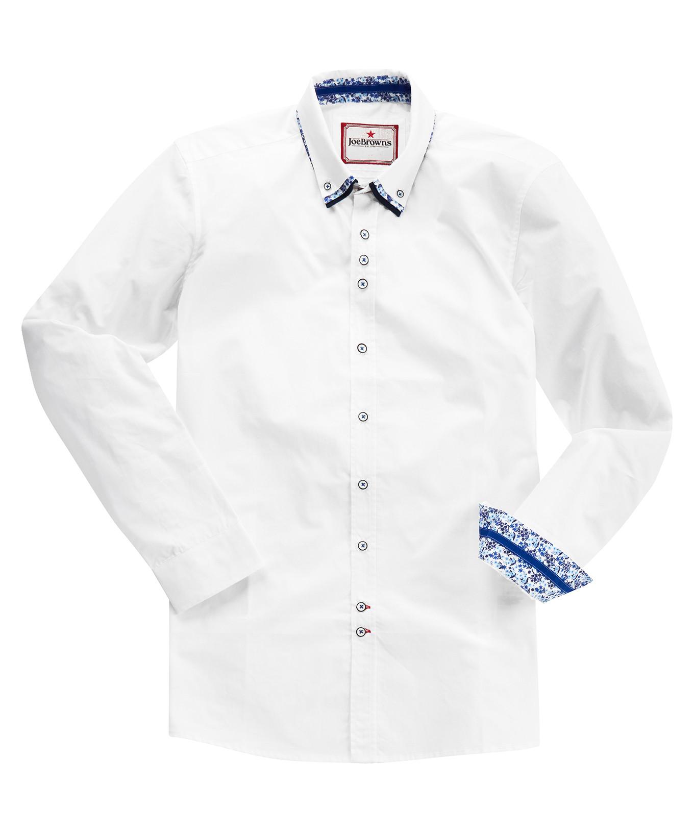 Joe Browns  Chemise Col Triple Manches Longues Smart 