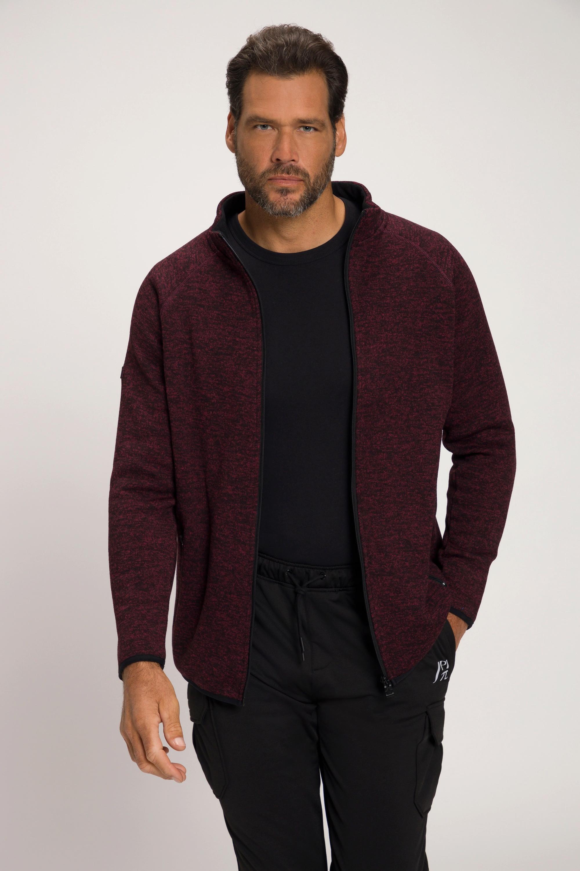 JP1880  Strickfleece-Jacke 