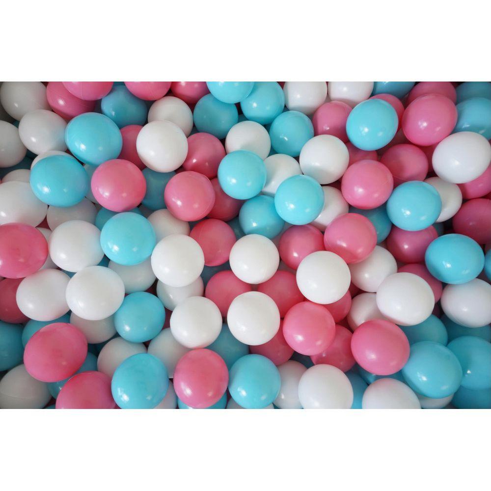 Knorrtoys  B�lleset (Rose, Creme, Hellblau, 100 St�ck) 